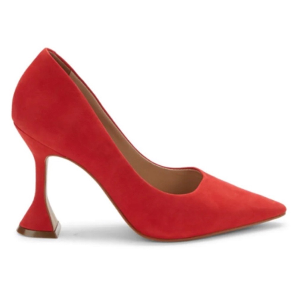 Drip Leather Pumps